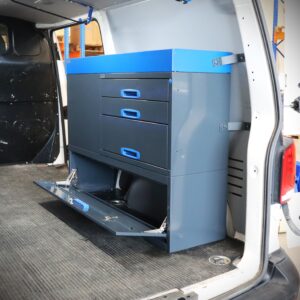 Volkswagen Transporter hyllykkö laatikosto 127 cm