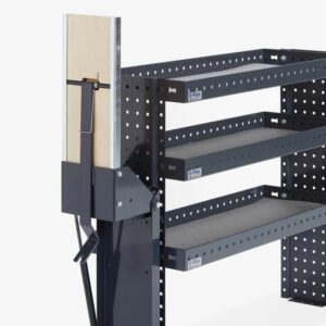 Ruuvipenkkiteline taittuva pakettiautoon