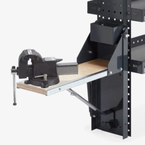 Ruuvipenkkiteline taittuva pakettiautoon