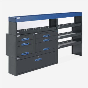 230 CM HYLLYKKÖ LAATIKOSTO VETOLAATIKOILLA KAPEA ALAKAAPPI, korkeus 113 cm