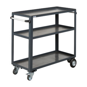 100 cm työkaluvaunu avohyllyillä