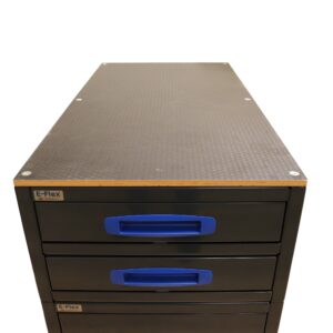 Vaneri pitkälle vetolaatikostolle, leveys 507 mm, paksuus 12 mm