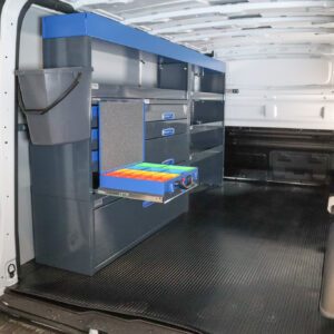 Nissan Primastar hyllyt E-Flex 230 cm hyllykkölaatikosto