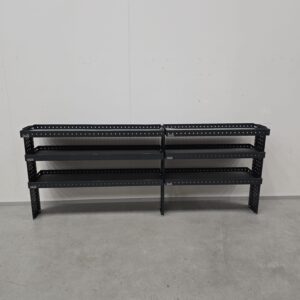 Käytetty 230 cm pakettiauton hylly esittelyhylly